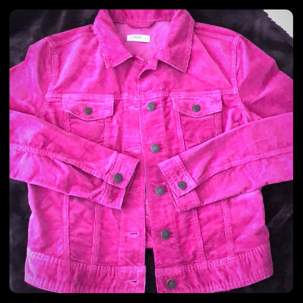 1969 gap pink corrupt jacket women’s XS